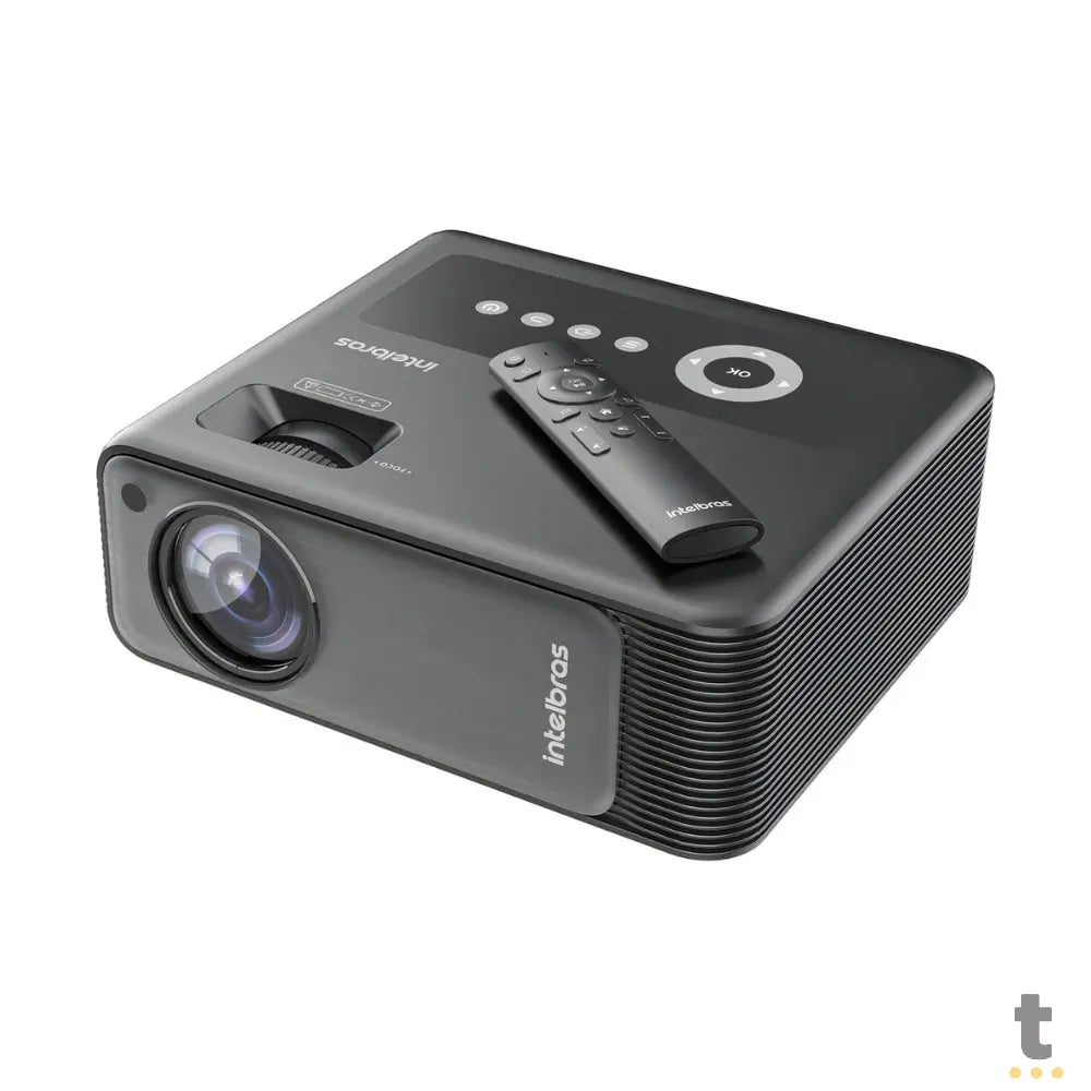 Projetor Intelbras PFL 6520 Full HD 7400 Lumens LED HDMI Usb Wi-fi 200 Pols Truedata